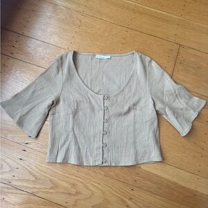 Brown Top - Size XS